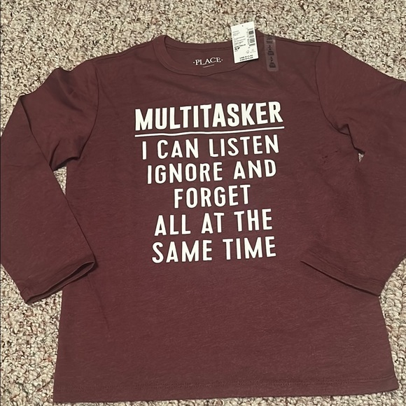 The Children's Place Maroon Kids Shirt - Picture 1 of 2
